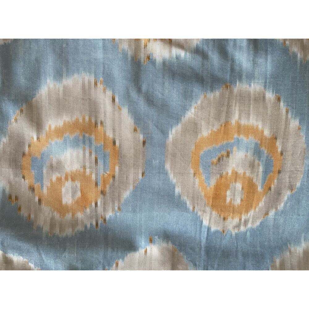 Lee Jofa Monaco Rivera Suzanne Kasler Collection Cotton Aqua Mellon 50"x88" pc